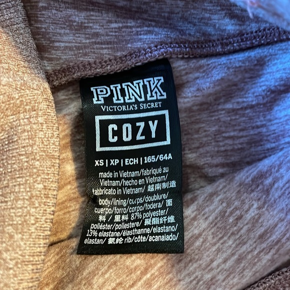 Pink,cozy,XS, leisure pant, with pink sport bra (small) - Picture 3 of 9